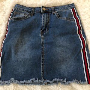 American Bazi denim skirt